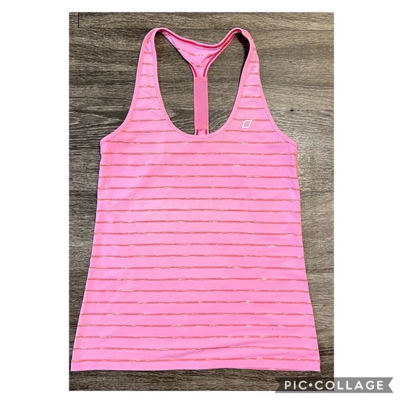 Lorna Jane Stripped Pink  Approx Small Women’s Top - Picture 7 of 10